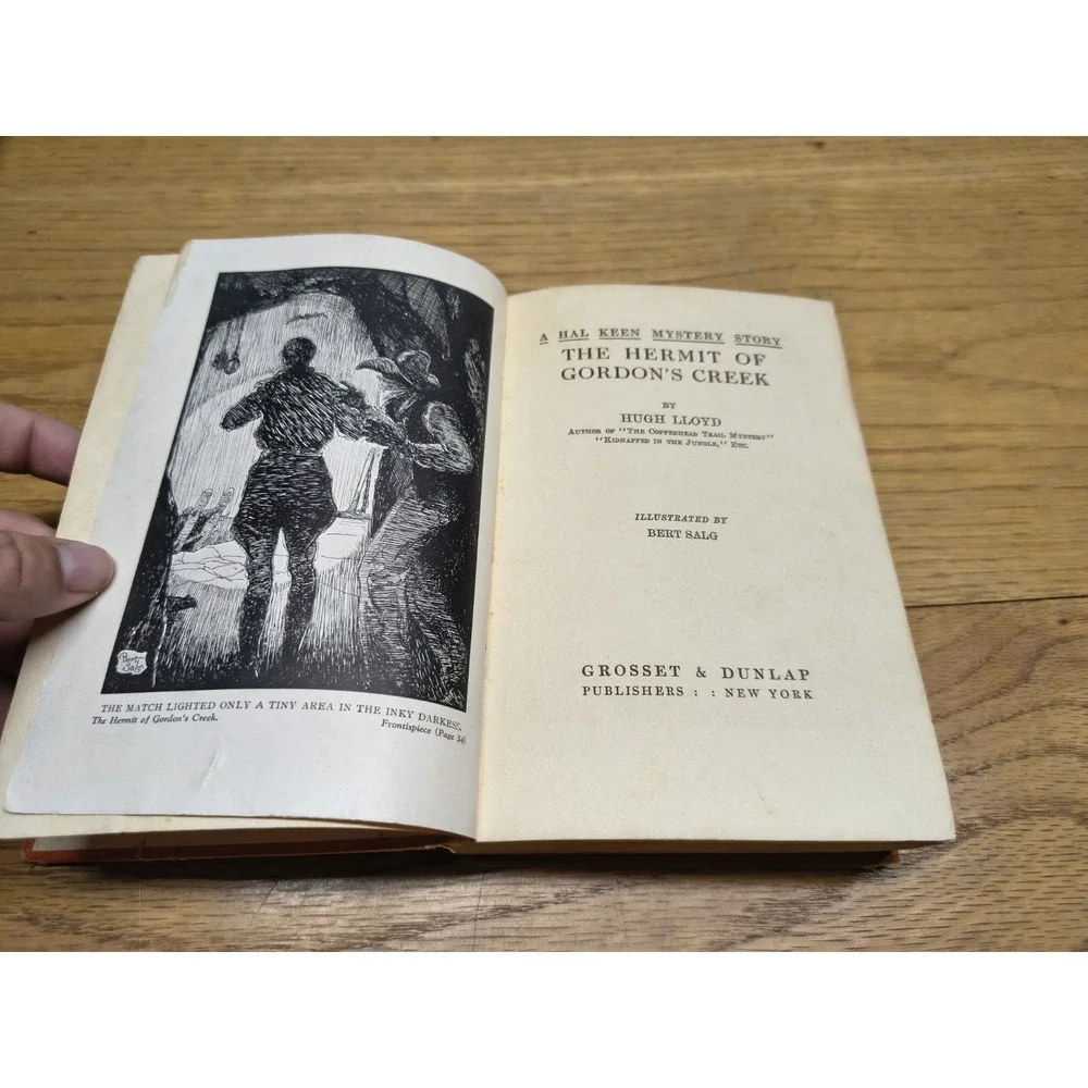 1931 THE HERMIT OF GORDON'S CREEK Mystery Hugh Lloyd Hal Keen 1'st Edition